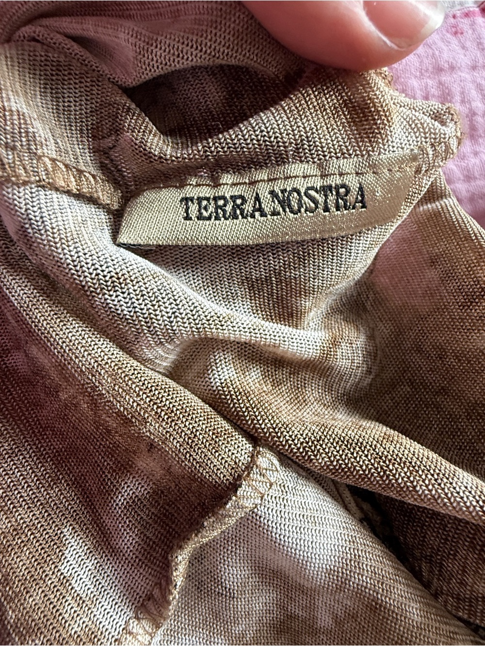 Terra Nostra Brown Printed Midi Dress - Picture 3 of 3